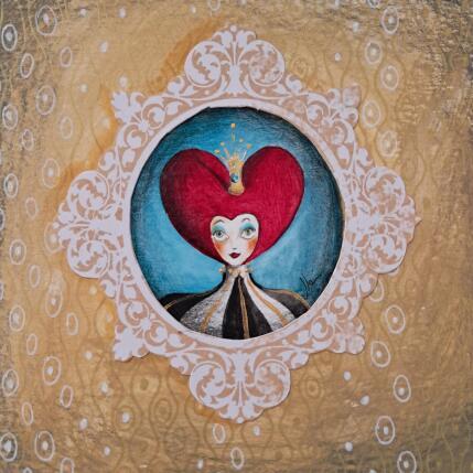 Painting Guarda su. by Nai | Painting Surrealism Acrylic, Gluing Cinema, Pop icons, Portrait