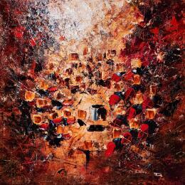Painting Concert flamboyant 2 by Reymond Pierre | Painting Figurative Oil Music