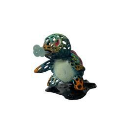 Sculpture Carapuce Bulle d'O by Shenoda | Sculpture Pop-art Graffiti, Resin