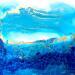 Painting Poésie marine 2659 by Depaire Silvia | Painting Abstract Landscapes Marine Minimalist Acrylic