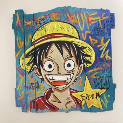 Peinture Hello par Molla Nathalie  | Tableau Pop-art Acrylique, Posca Icones Pop