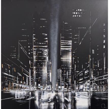 Painting Millenium by Rey Julien | Painting Figurative Gold leaf