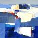 Pintura Bleu 1 por Ottenjann Andrea | Pintura Abstracto Paisajes Acrílico