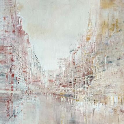 Pintura Les reflets aux fenêtres por Levesque Emmanuelle | Pintura  Aceite