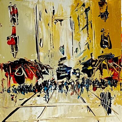 Gemälde Vieille ville von Raffin Christian | Gemälde Figurativ Öl Urban