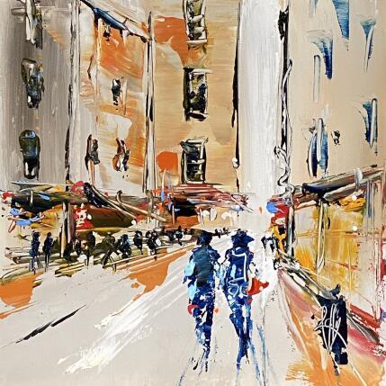 Pintura En couple por Raffin Christian | Pintura Figurativo Aceite Iconos pop, Urbano