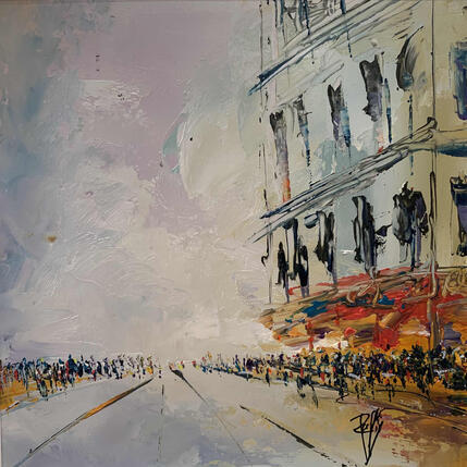 Painting Vers 16h by Raffin Christian | Painting Figurative Oil Pop icons, Urban