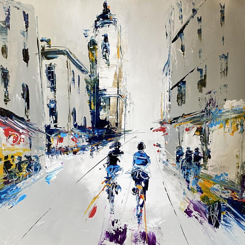 Gemälde Ensemble von Raffin Christian | Gemälde Figurativ Urban Öl