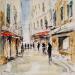 Painting dans le vieux nice by Poumelin Richard | Painting Figurative Landscapes Oil Acrylic
