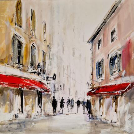 Peinture ruelle dans le vieux nice par Poumelin Richard | Tableau