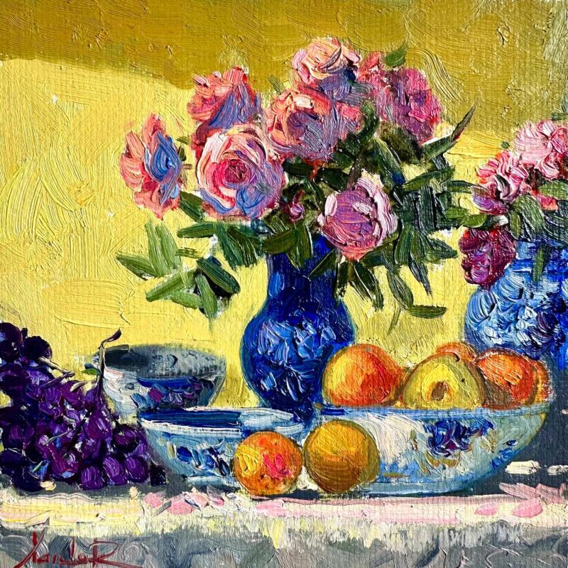 Peinture Vibrant Contrast  par Xanlar | Tableau Impressionnisme Nature Scènes de vie Natures mortes Huile