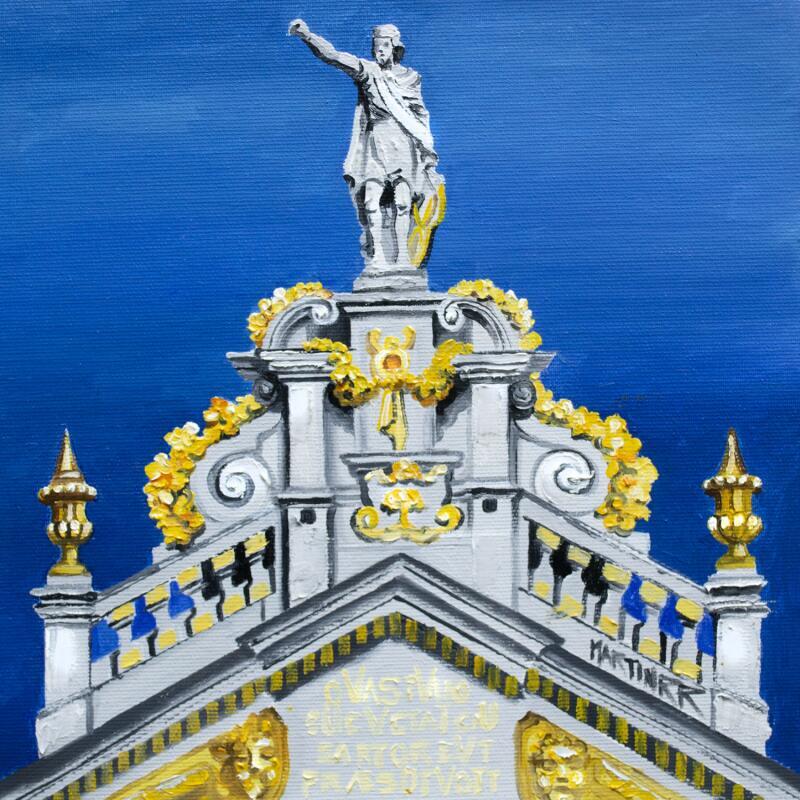 Painting Guildhalls by Rodriguez Rio Martin | Painting Figurative Urban Oil