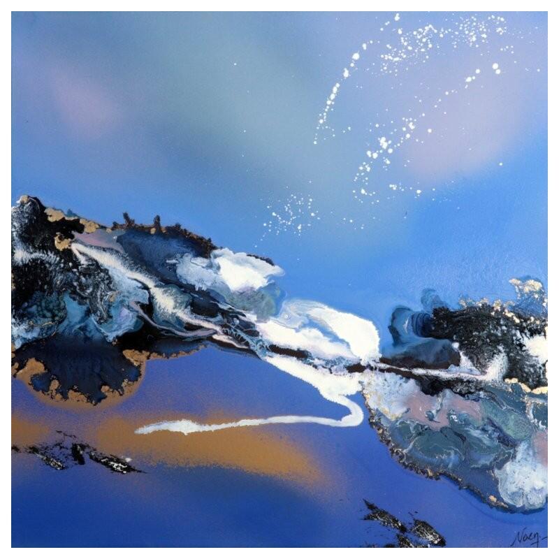 Painting C 3916 by Naen | Painting Abstract Acrylic Ink