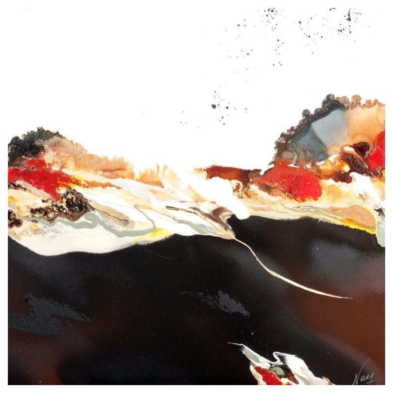 Painting C 3845 by Naen | Painting Abstract Acrylic Ink