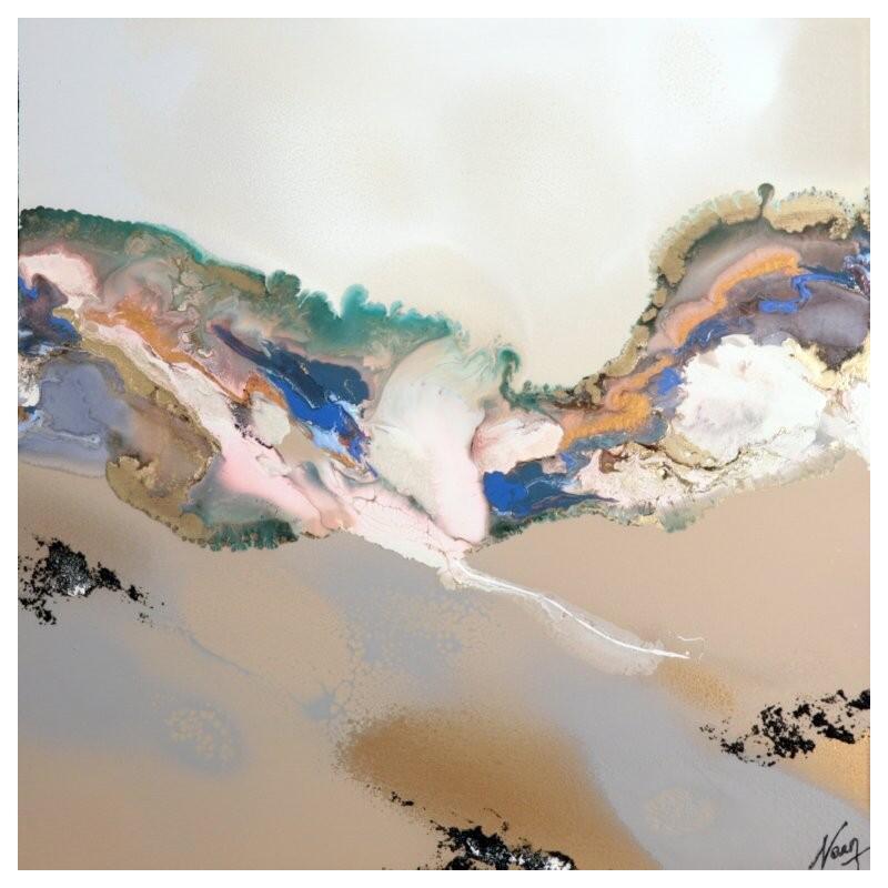 Painting C 3919 by Naen | Painting Abstract Acrylic Ink