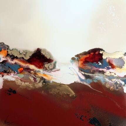 Painting C 3924 by Naen | Painting Abstract Acrylic, Ink