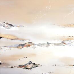 Peinture 965 par Naen | Tableau Abstrait Acrylique, Encre