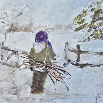 Painting Les buchettes by Soizeau Françoise | Painting Figurative Acrylic Nature
