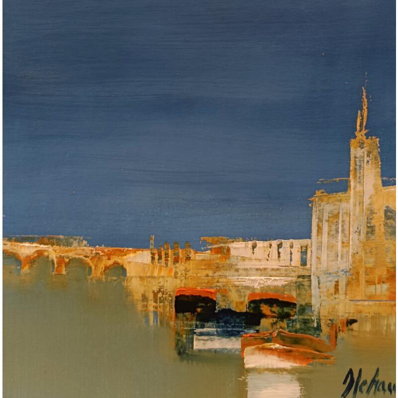 Painting Le clochet by Héraud Alain | Painting Figurative Marine Oil