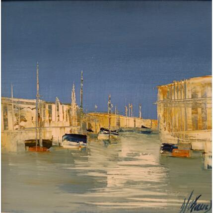 Painting La maison blanche by Héraud Alain | Painting Figurative Oil Marine, Pop icons