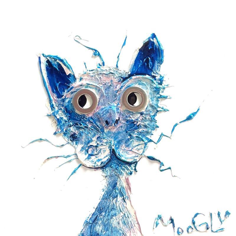 Painting SARDINOPHILUS by Moogly | Painting Raw art Animals Acrylic Resin Pigments