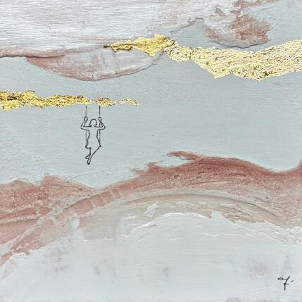 Peinture ISTINTO par Roma Gaia | Tableau Matiérisme Acrylique, Sable Minimaliste