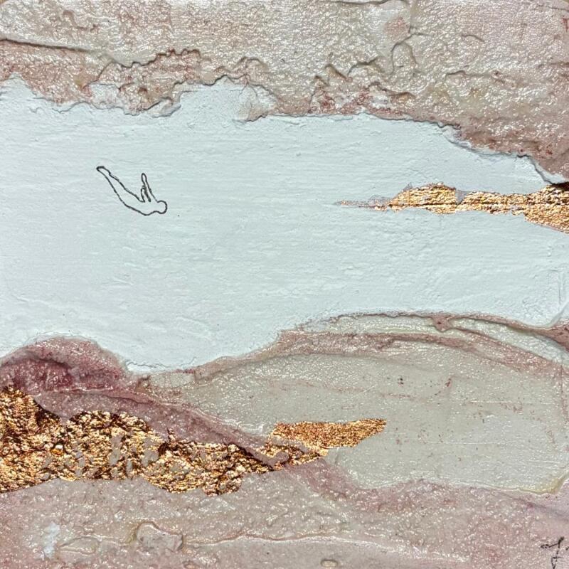 Pintura LIBERA por Roma Gaia | Pintura Tema Minimalista Acrílico Arena