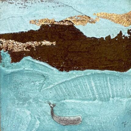 Peinture METAFORA par Roma Gaia | Tableau Matiérisme Acrylique, Sable Minimaliste