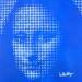 Painting Joconde bleu  by Wawapod | Painting Pop-art Pop icons Acrylic Posca