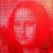 Painting Joconde rouge by Wawapod | Painting Pop-art Pop icons Acrylic Posca