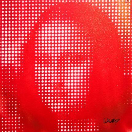 Painting Joconde rouge by Wawapod | Painting Pop-art Acrylic, Posca Pop icons