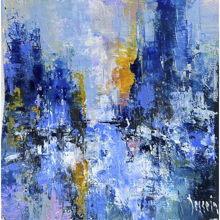 Pintura Au milieu des eaux por Dessein Pierre | Pintura Figurativo Aceite