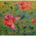 Peinture Tulipes aux couleurs automnales par Amblard Florence | Tableau