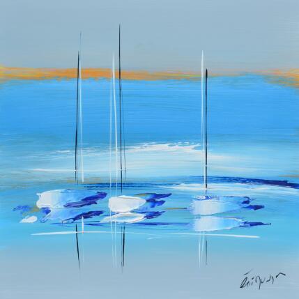 Painting La liberté by Munsch Eric | Painting Figurative Acrylic, Oil Marine