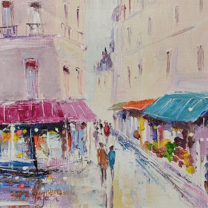 Painting Mon joli Montmartre by Yavru Irfan | Painting Figurative Oil Pop icons