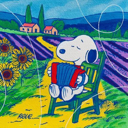 Pintura Accordéon por Revel | Pintura Pop art Acrílico Iconos pop