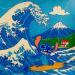 Pintura Surf sur La Vague por Revel | Pintura Pop art Iconos pop