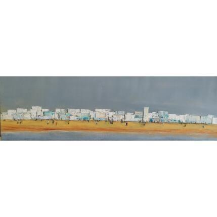 Gemälde Entre ciel et océan von Klein Bruno | Gemälde Figurativ Öl Marine