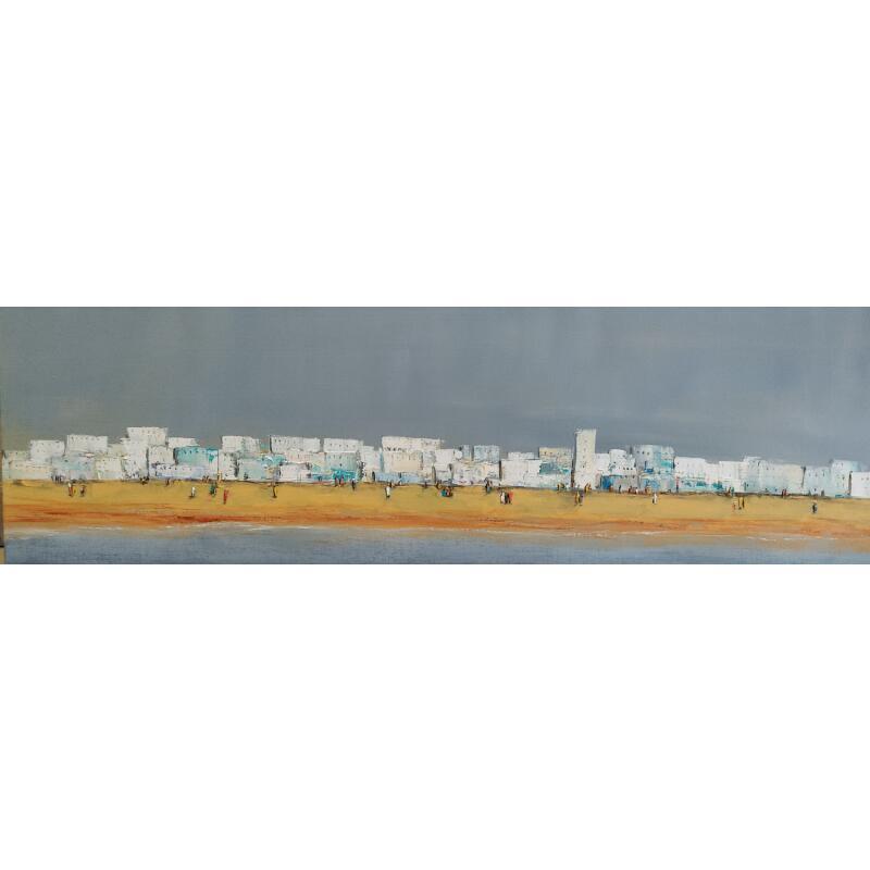 Pintura Entre ciel et océan por Klein Bruno | Pintura Figurativo Marine Aceite