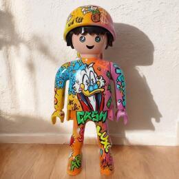 Sculpture Picsou cash by So Moon | Sculpture