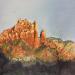Painting Sedona 94 by Seruch Capouillez Isabelle | Painting Figurative Urban Watercolor