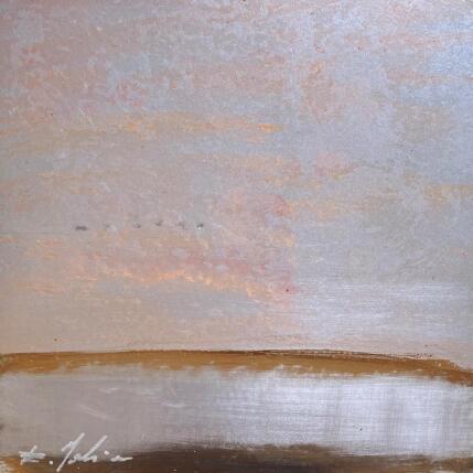 Peinture Les étangs 2 par Mahieu Bertrand | Tableau Figuratif Métal Paysages