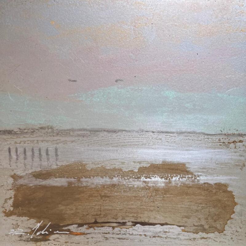 Peinture Salins à Sète 2 par Mahieu Bertrand | Tableau Figuratif Paysages Métal