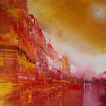 Painting La courbe du ciel by Levesque Emmanuelle | Painting Oil Pop icons