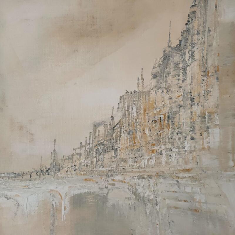 Painting Rive gauche by Levesque Emmanuelle | Painting Oil