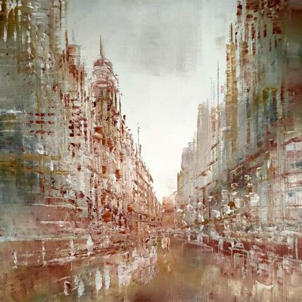 Pintura Beautiful buildings por Levesque Emmanuelle | Pintura Aceite Iconos pop