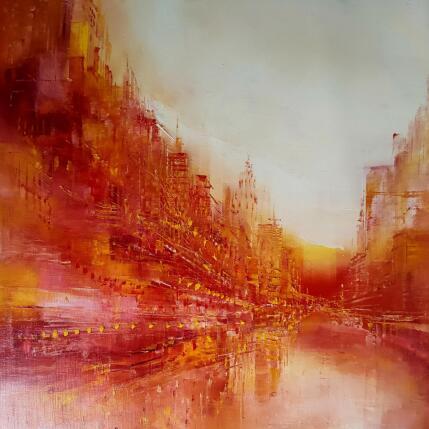 Pintura Caliente  por Levesque Emmanuelle | Pintura  Aceite