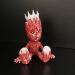 Escultura Groot rouge por Shenoda | Escultura Pop art Iconos pop Graffiti Resina