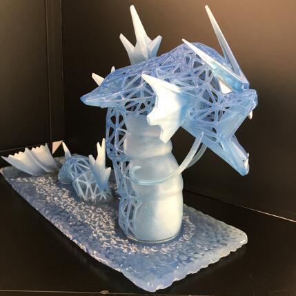 Sculpture Leviator bleu par Shenoda | Sculpture Pop-art Graffiti, Résine Icones Pop