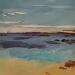 Painting Finistère sud by PAPAIL | Painting Abstract Landscapes Oil